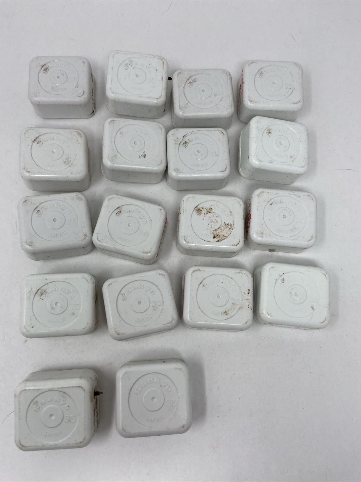 Lot of 18 Vintage Sankyo Music Box Wind Up Movement 7 Keys Childrens Classic