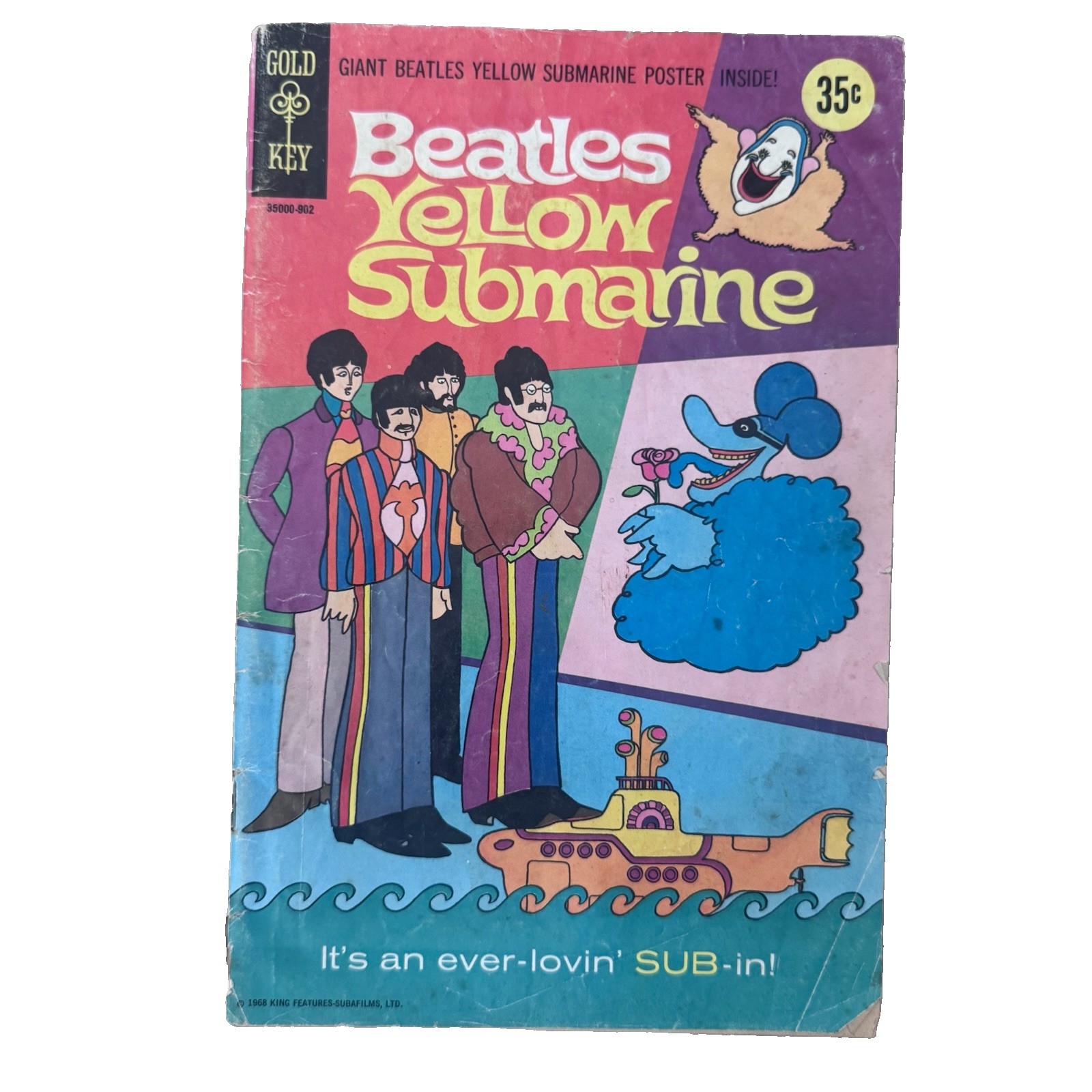 The Beatles – Yellow Submarine (1968 Gold Key Comic)