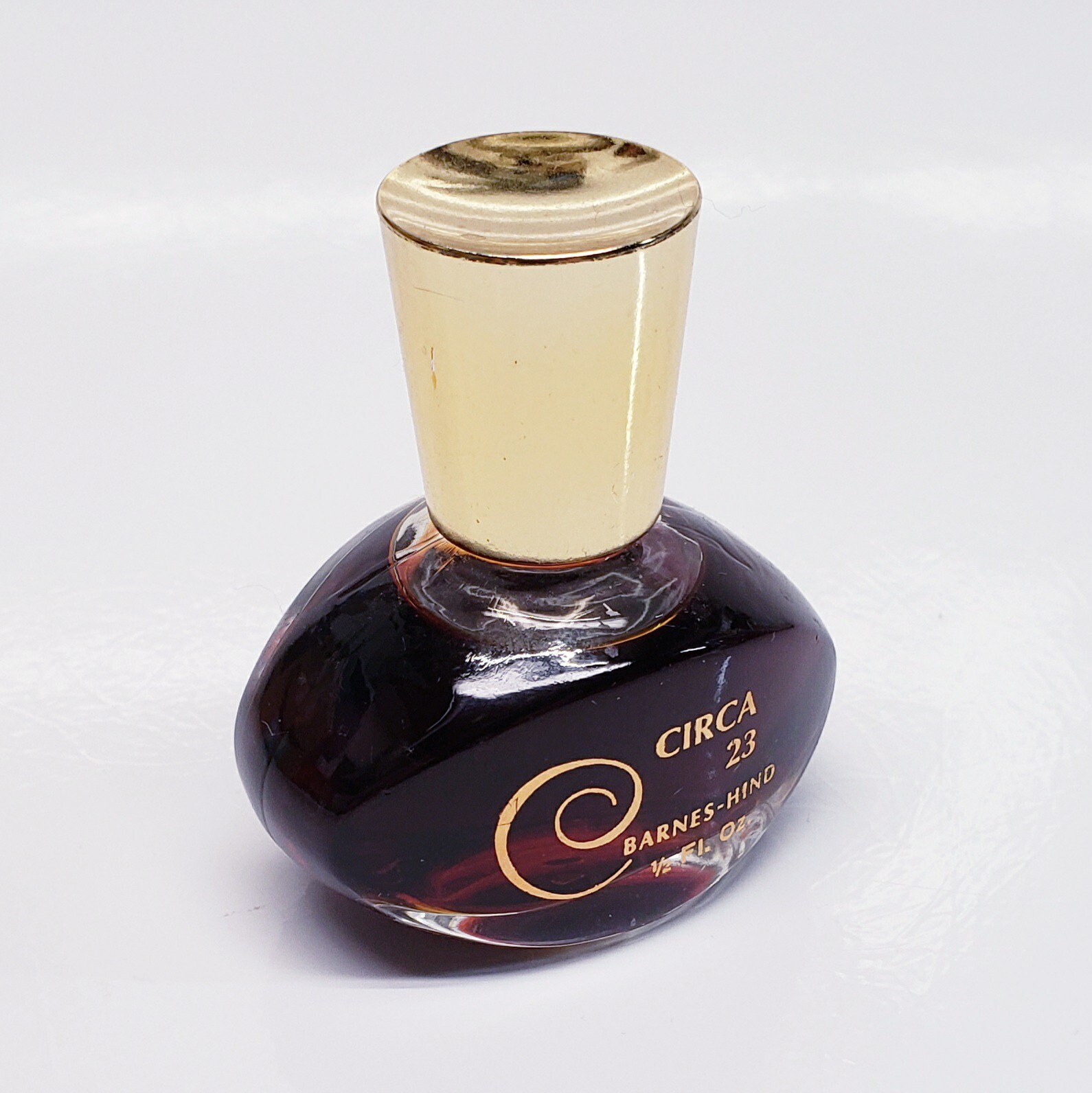 BARNES-HIND Circa 23 Pure Perfume 1/2 fl oz Splash Parfum Sunnyvale Vintage full
