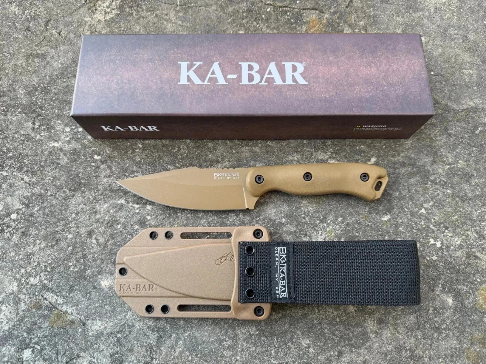 KA-BAR BK19 Becker Harpoon Fixed Blade Knife 4.625 KA-BAR BK19 Becker Harpoon Fixed Blade Knife 4.625