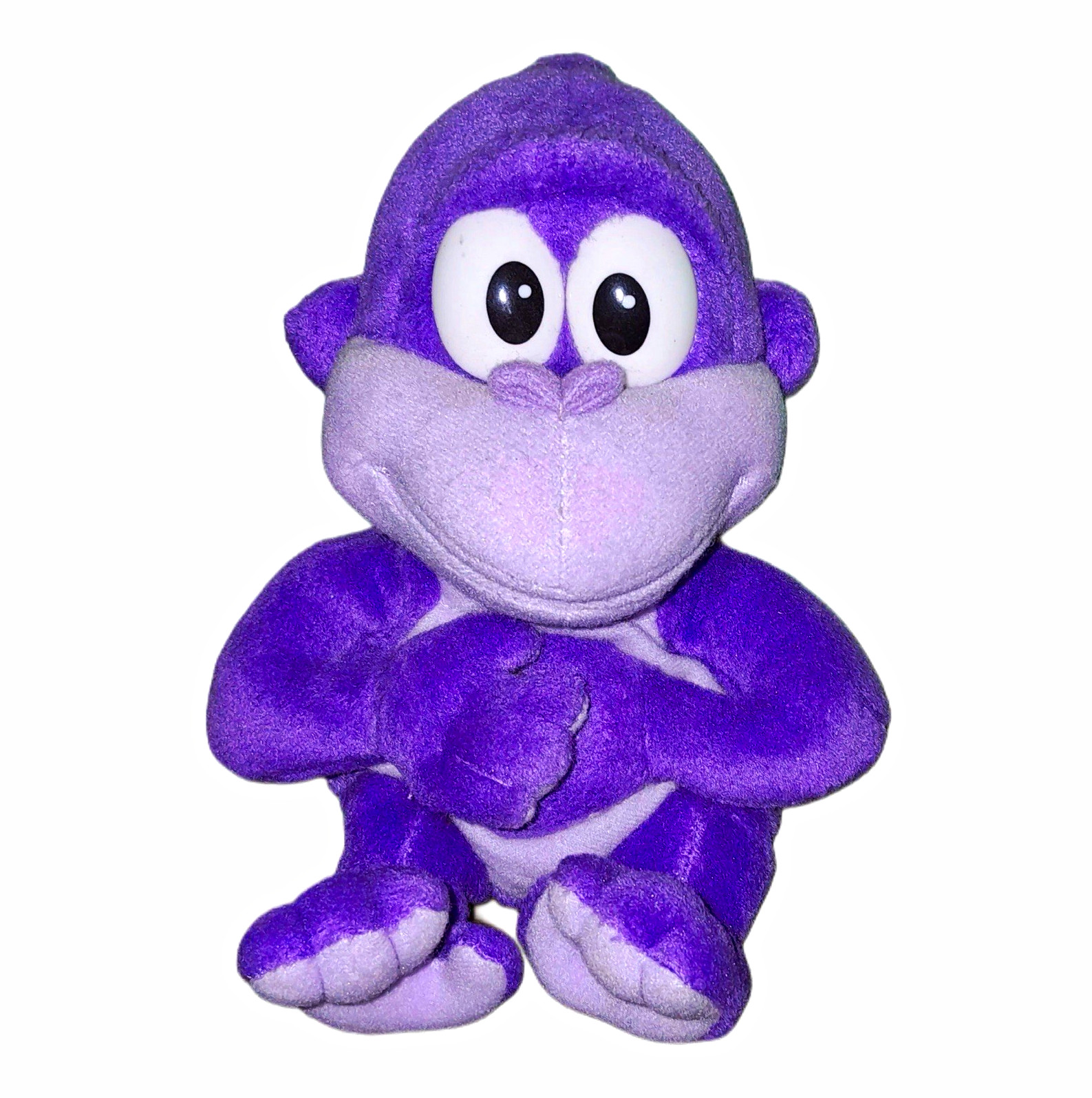 Extremely Rare Hard To Find Bonzi Buddy 2001 Exclusive Gold Membership Plush NWT