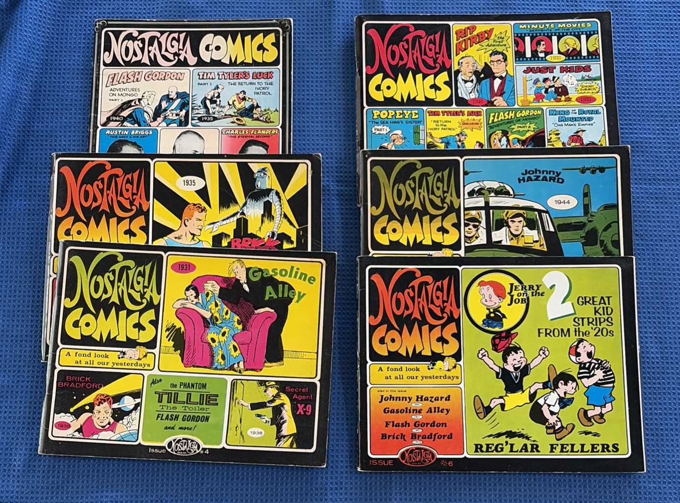 Nostalgia Comics Issues 1-6 Complete Set;  GR3