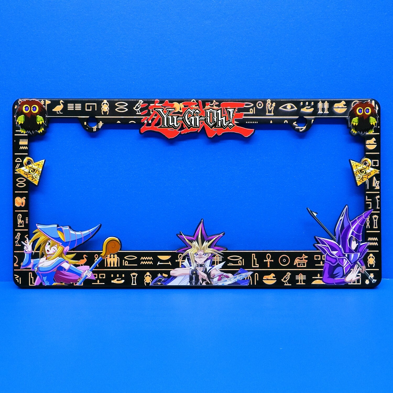 Yu-Gi-Oh Master Duel TCG Custom License Plate Frame Car Anime Figure Manga