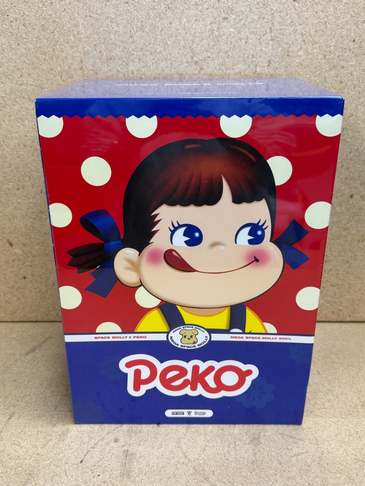 ⚡️POPMART x Peko Chan Mega Space Molly 400% Peko Milk Girl RARE Sealed NEW ⚡️