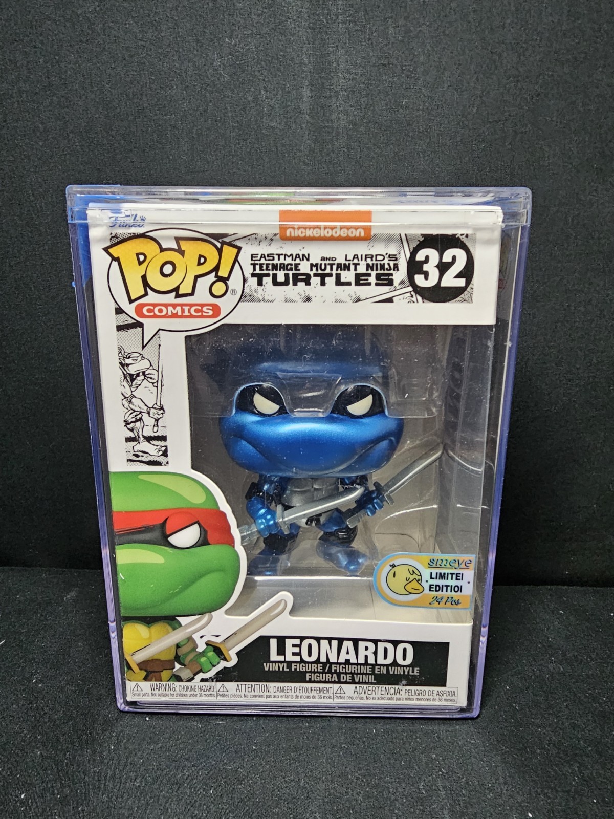 Funko Pop TMNT - Leonardo Smeye World Exclusive Custom 1/24