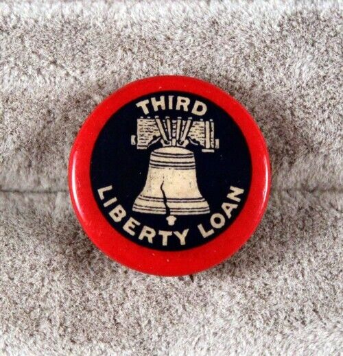 Home Front: Pin - Third Liberty Loan - WWI pin 5736