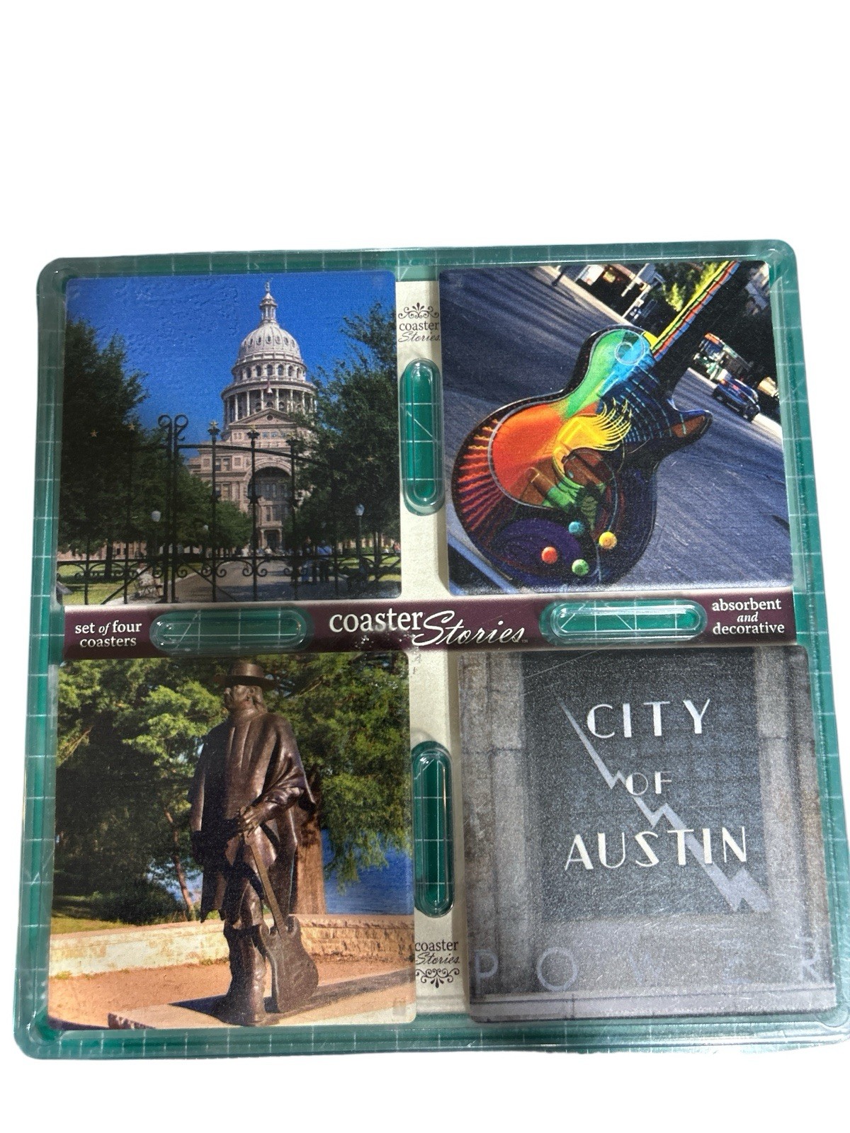 Austin Texas Coaster Set 2006 -NEW