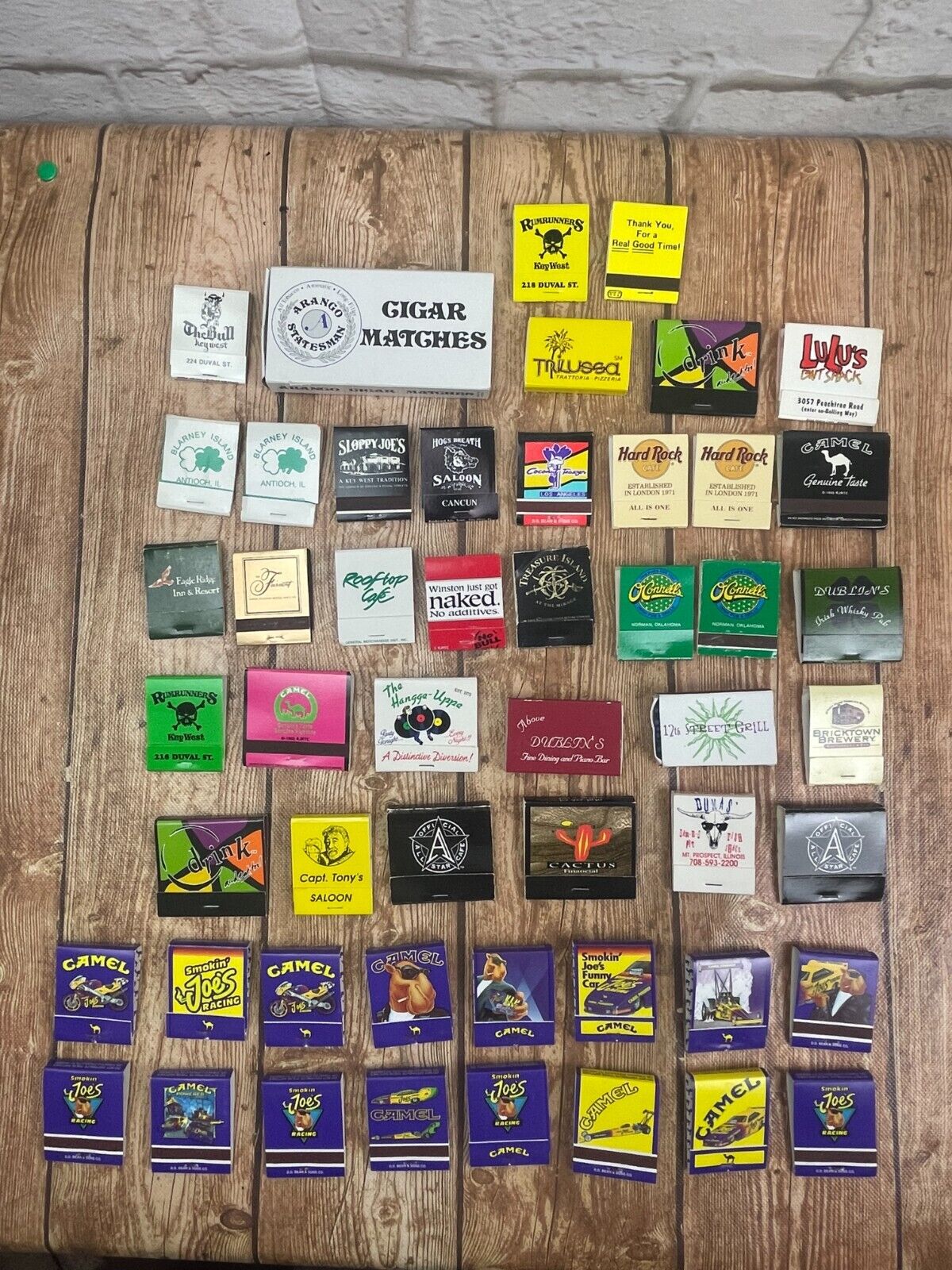Vintage Lot Bundle Matches match books 51 pieces