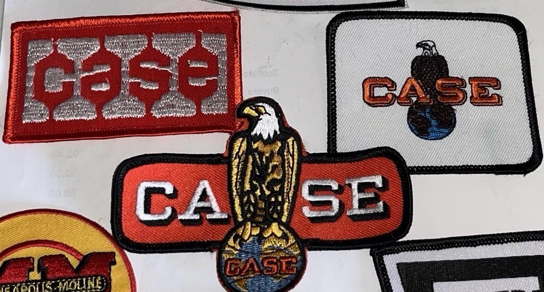 CASE Lot of 3 Different Tractor Patches
