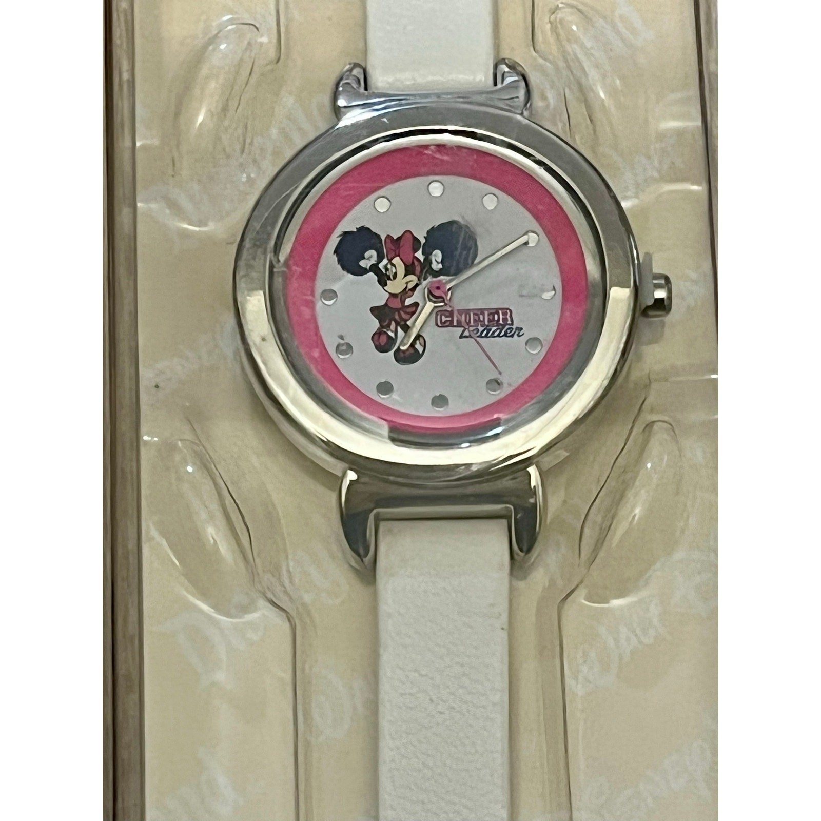 VTG Disney Parks Minnie Mouse Cheerleader Watch - Brand New In Box