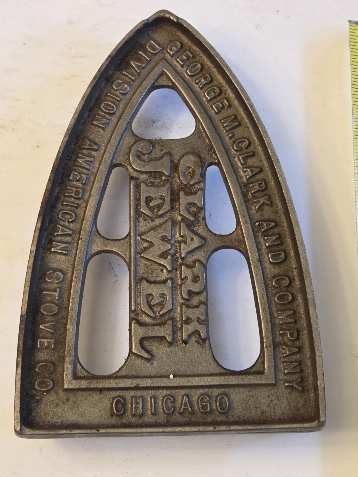 Antique Clark Jewel, American Stove Co. George M. Clark Chicago model 1585