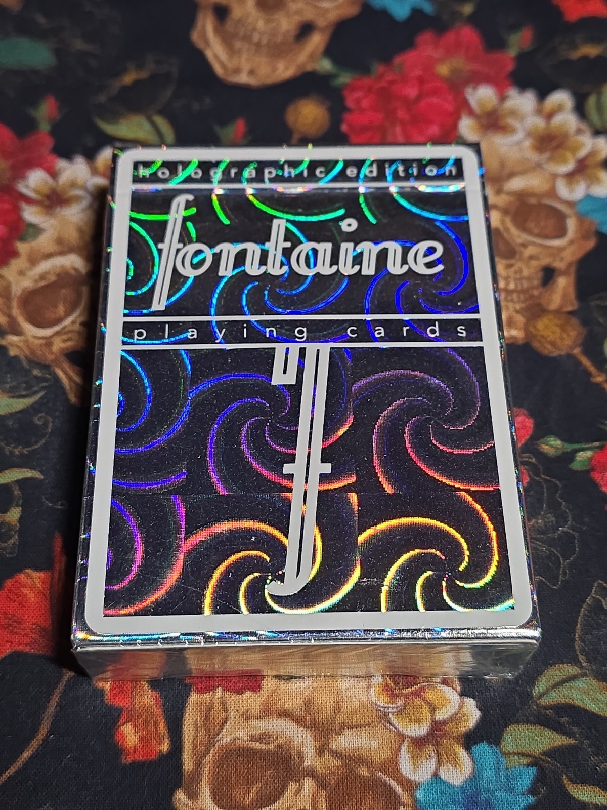 Fontaine Holographic First Edition Playing Cards X/6000