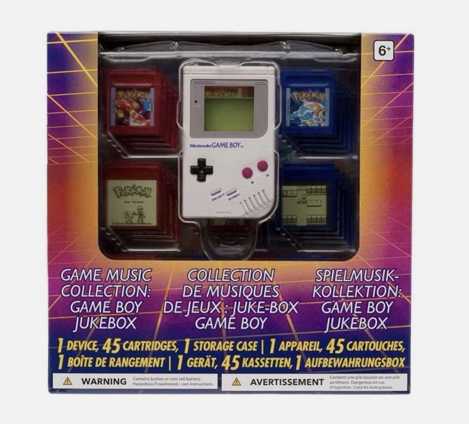 Pokemon Red and Pokemon Blue game music collection: Gameboy Jukebox- IN HAND✅
