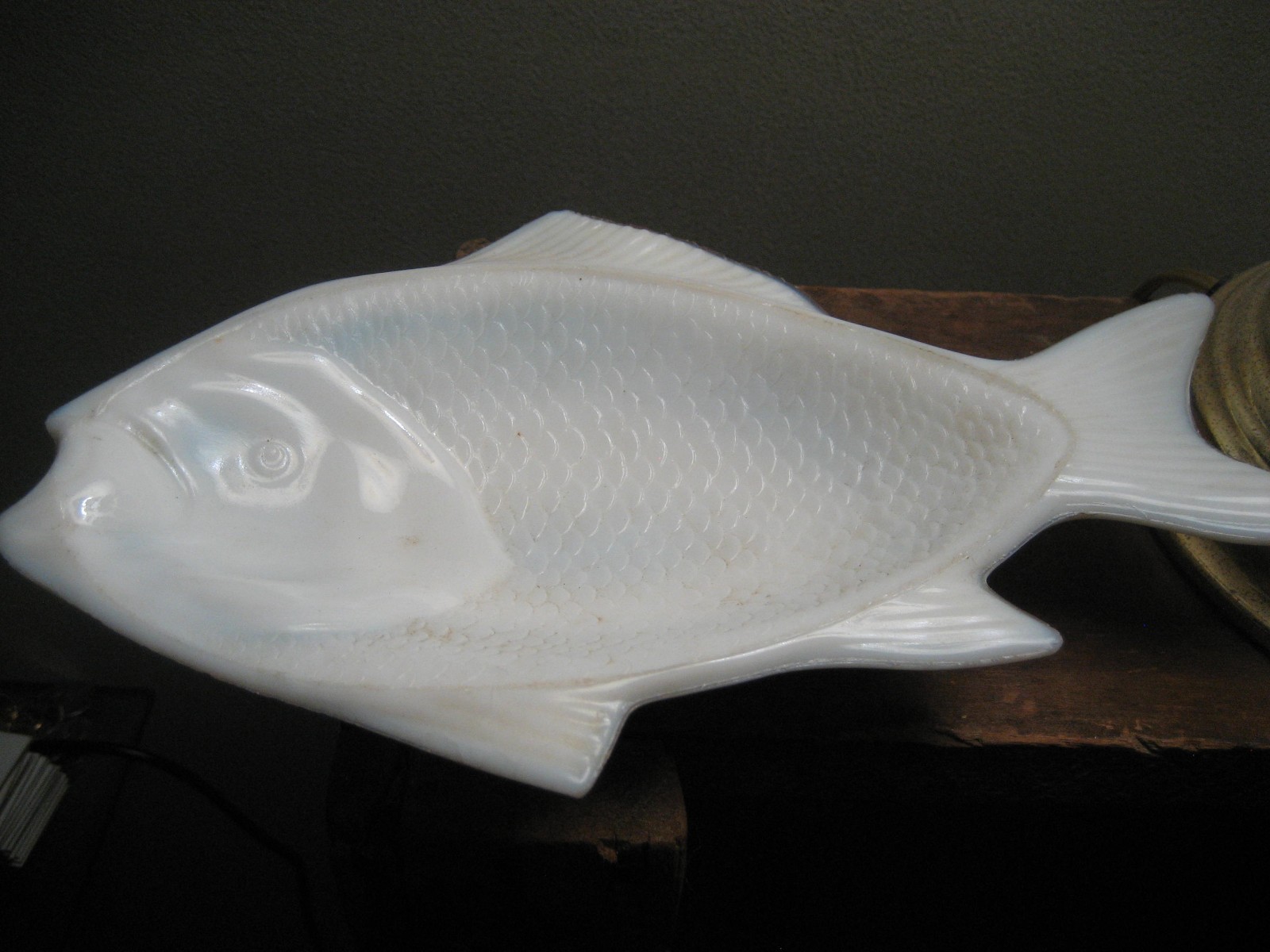 vintage glass fish