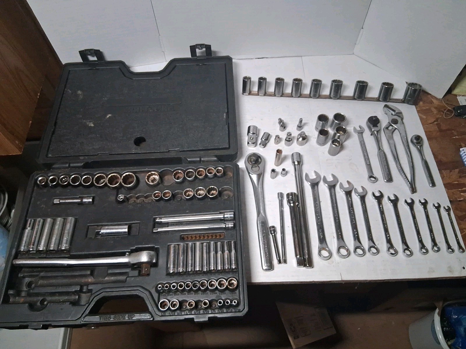 Vintage Craftsman USA Mechanics Tool Set + Large Bonus Tool & Wrench Lot