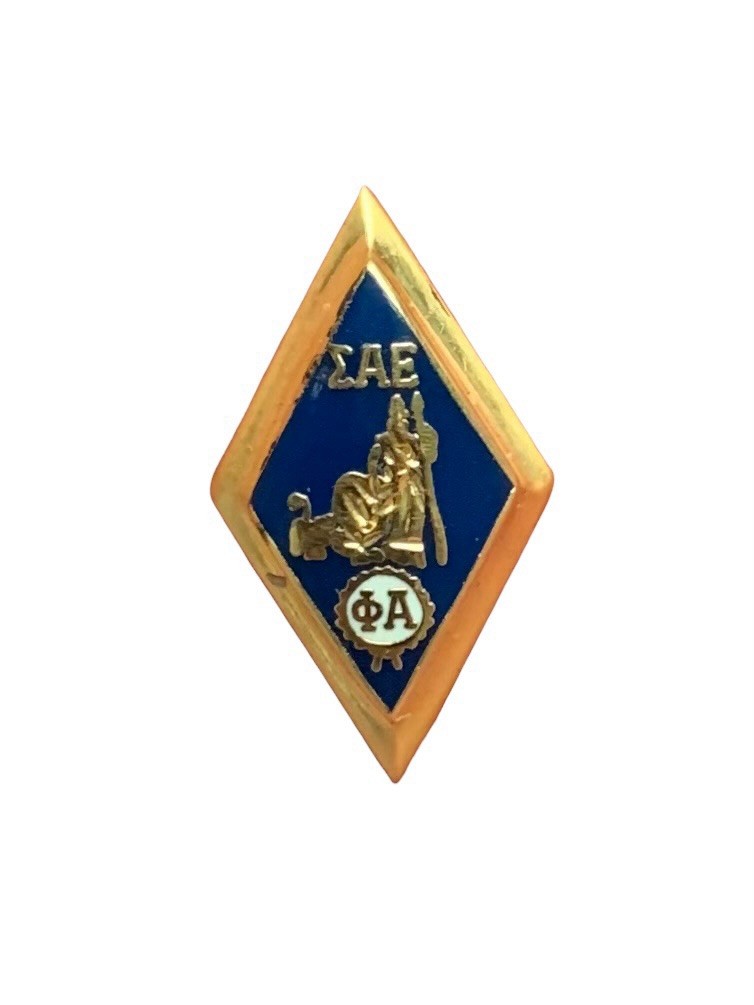 Vintage SIGMA ALPHA EPSILON BPA fraternity Lapel Pin