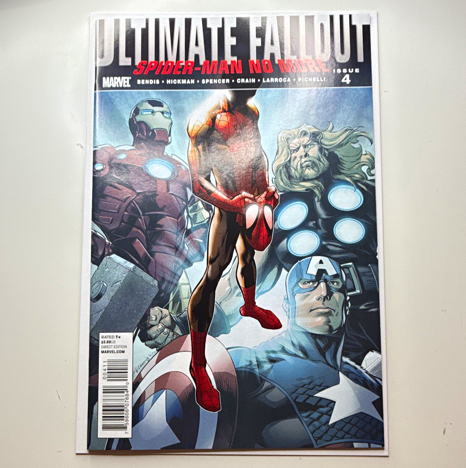Marvel Ultimate Fallout #4 First Print FIRST MILES MORALES Spider-Man  2011