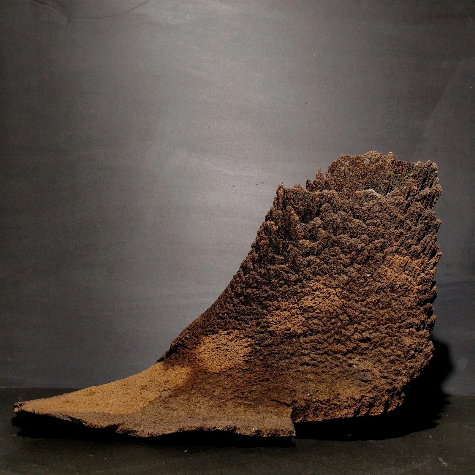 Massive Odd Rare Crystalline Iron Concretion 19.6 Lbs