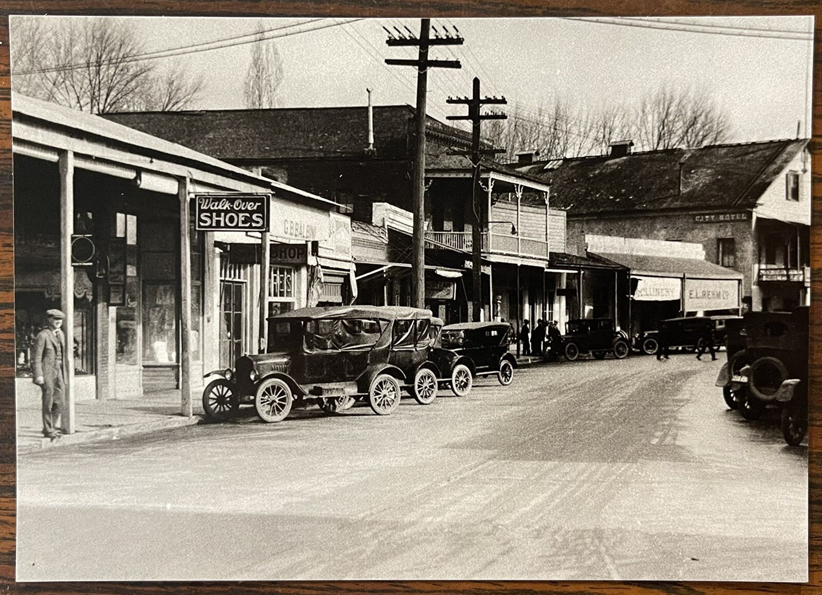 Sonora, CA. Street View (Circa 1926) - (2007 DePolo Productions) Vintage Cars