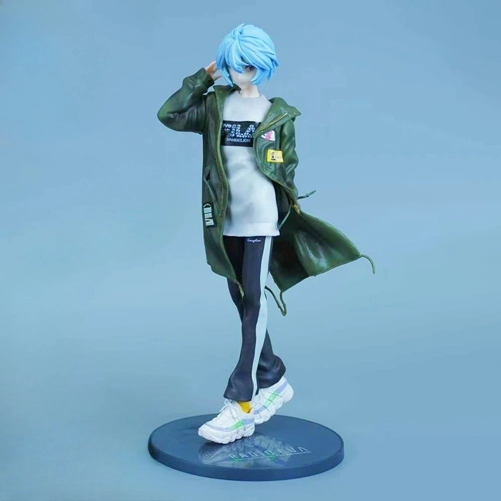 15CM Neon Genesis Evangelion Rei Ayanami Figure PVC Collectible Statue Model Toy
