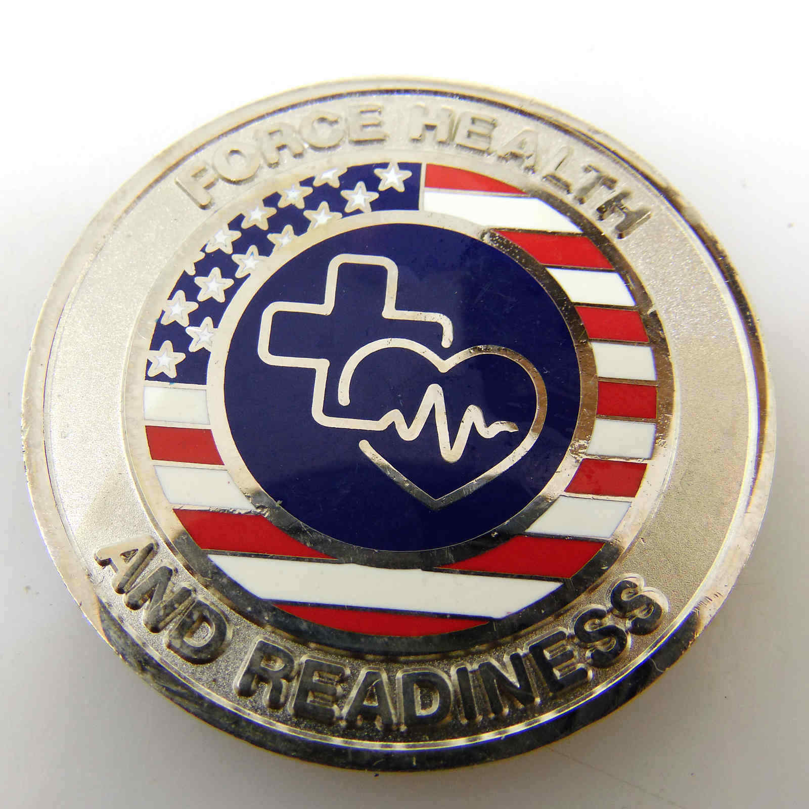 JOHNS HOPKINS APPLIED APPLIED PHYSICS LABORATORY FORCE HEALTH CHALLENGE COIN
