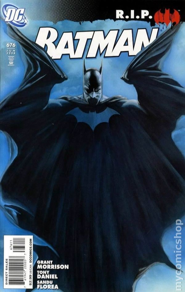 Batman #676A Ross FN 2008 Stock Image