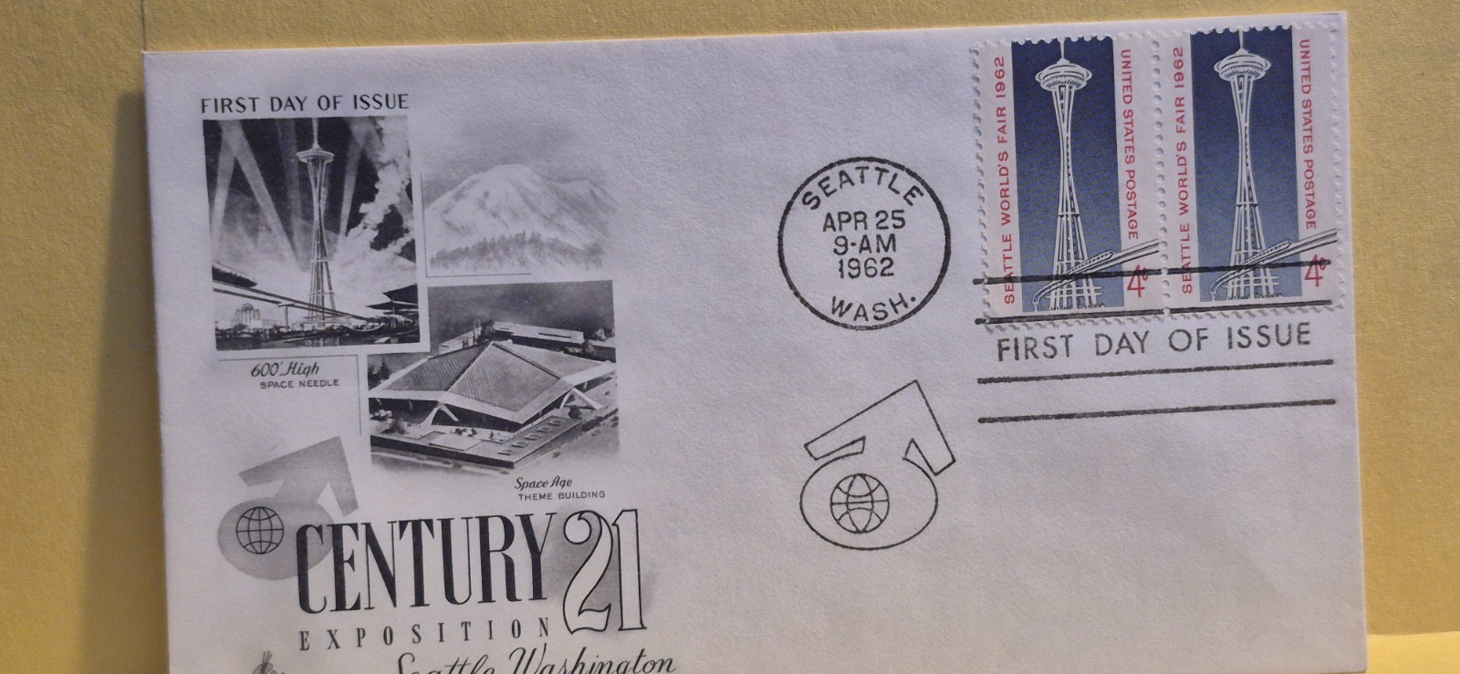 1962 - World Fair Milestones/Event FDC