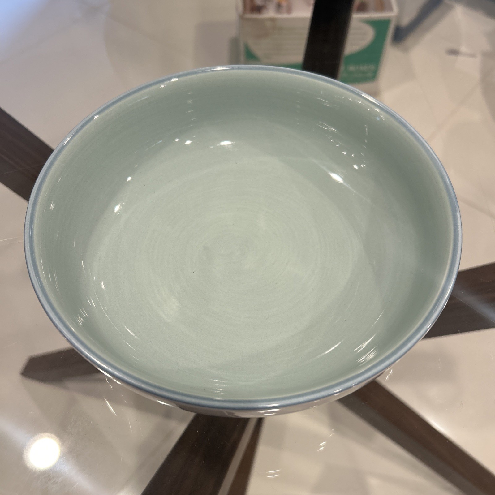Baum Brothers Phara Sky Blue Individual Pasta Bowl