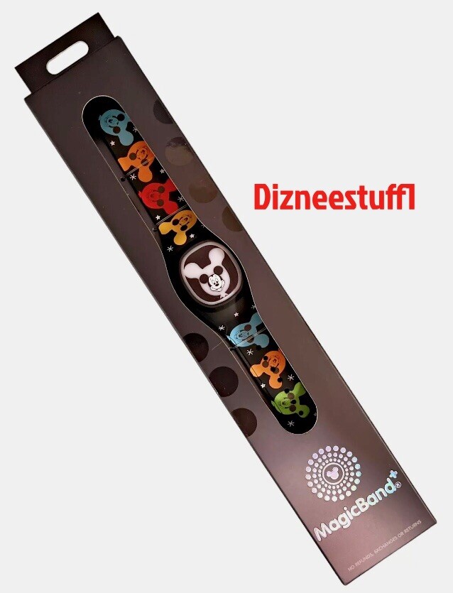 Disney Classic Mickey Colorful Balloons Magicband Plus Unlinked Cable Included Disney Classic Mickey Colorful Balloons Magicband Plus Unlinked Cable Included