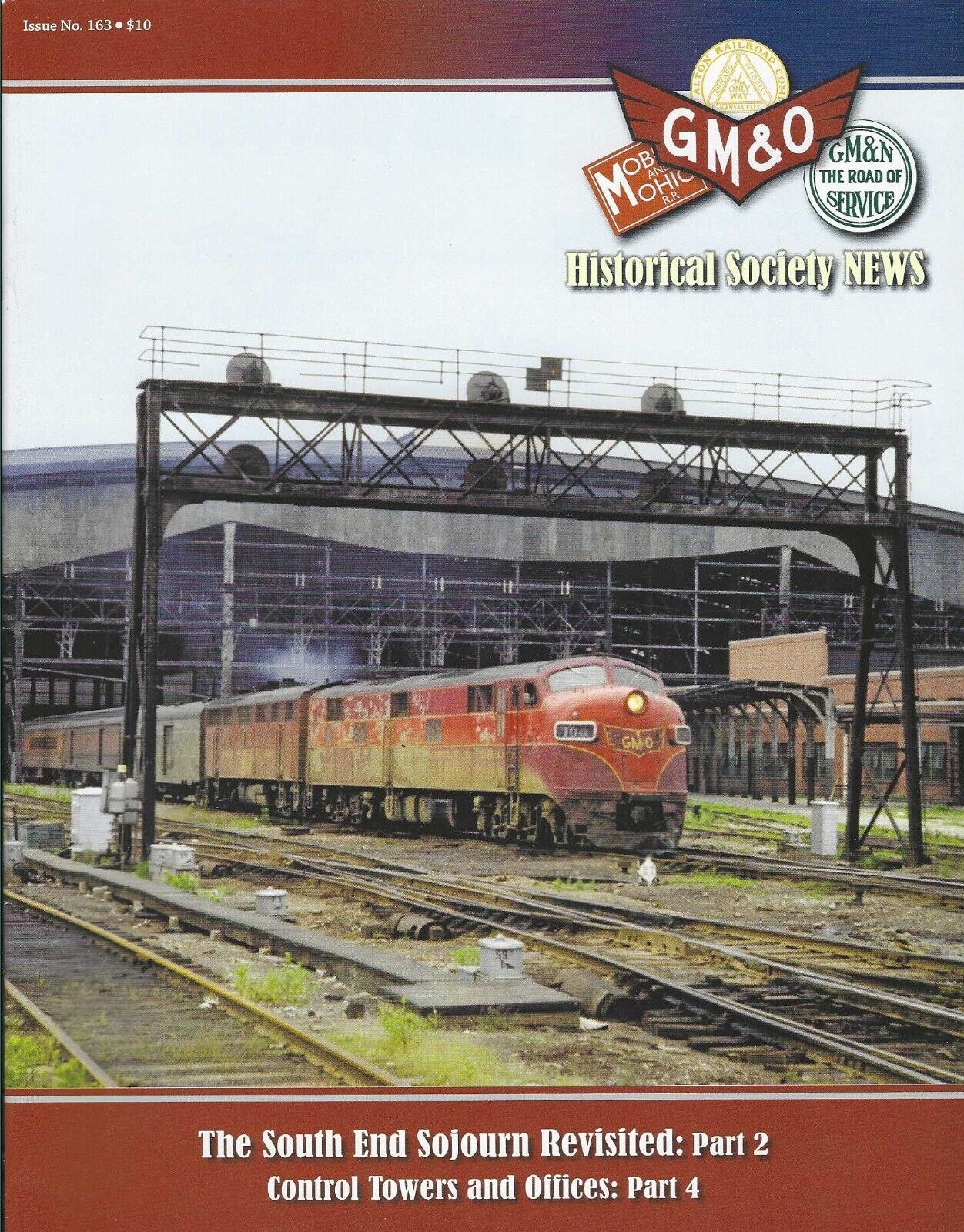 GM&O - No. 163 - 2023, GULF, MOBILE & OHIO Historical Society Publication, NEW