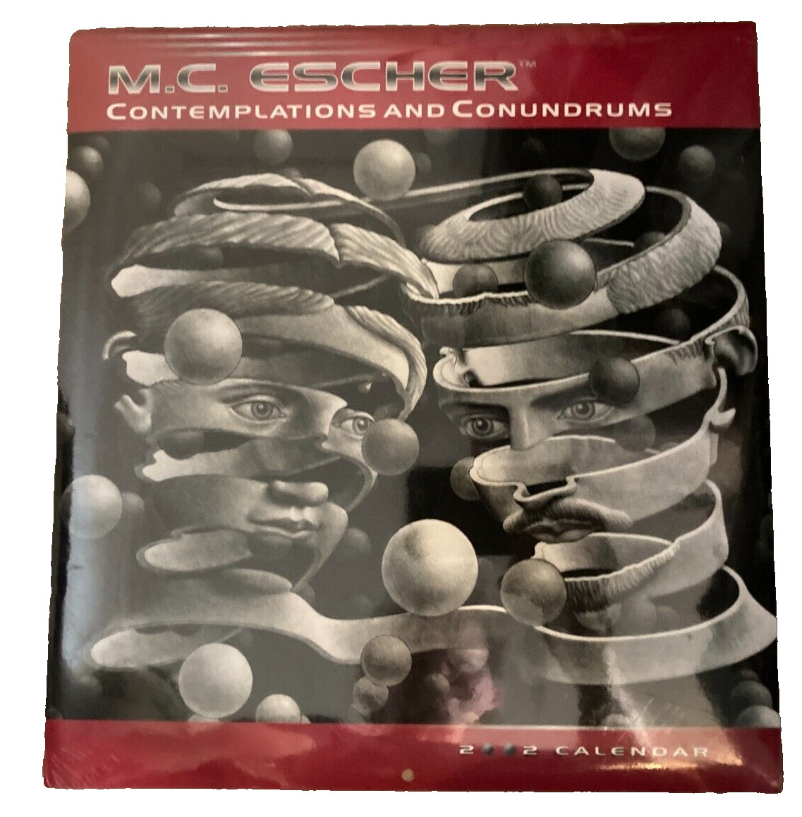 M.C. Escher Contemplations and Conundrums 2002 Calendar Rare NEW