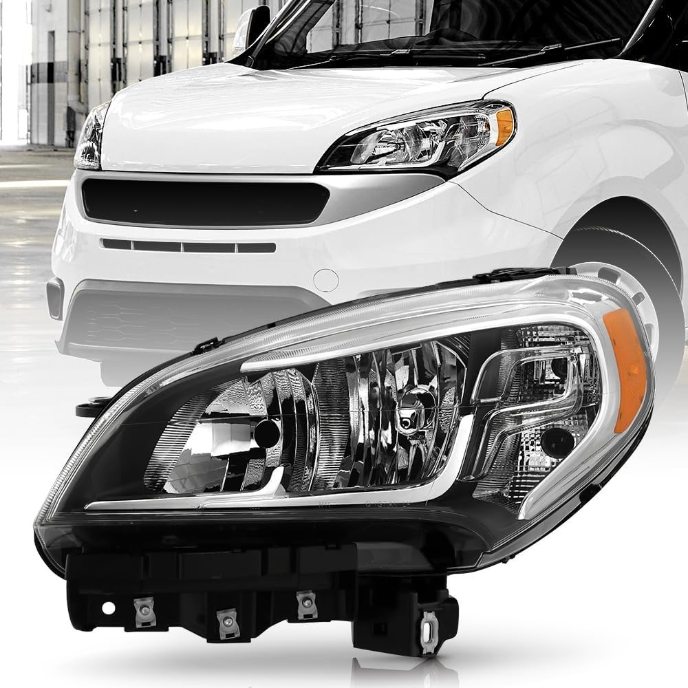 Left Headlight Assembly For 2015-2022 Ram ProMaster City Factory Style Headlight
