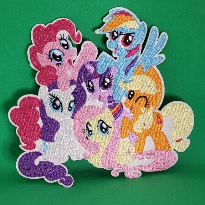 My Little Pony Herd Large Embro Patch 7 1/2 inches tall (Jacket Patch)