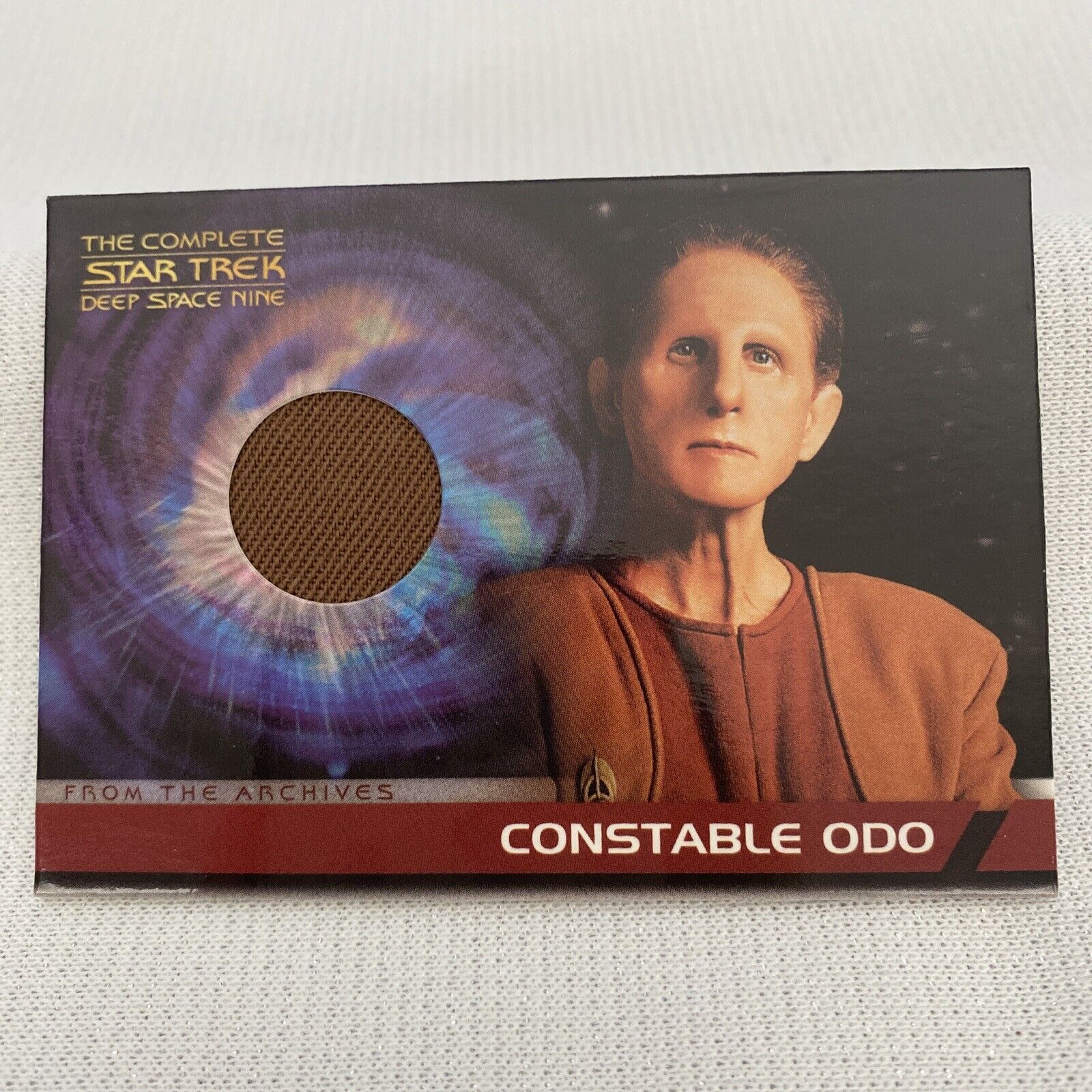 Star Trek COMPLETE DEEP SPACE NINE Constable ODO #CC5 COSTUME RELIC Card