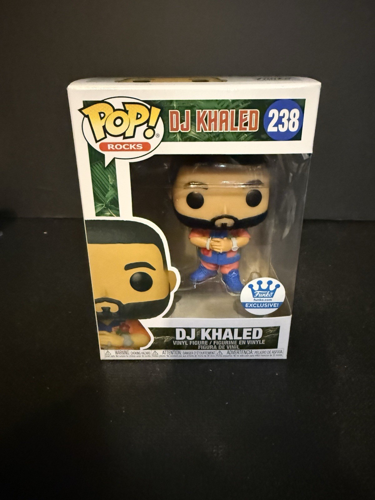 FUNKO POP  DJ KHALED 238 FUNKO EXCLUSIVE POP ROCKS DB4
