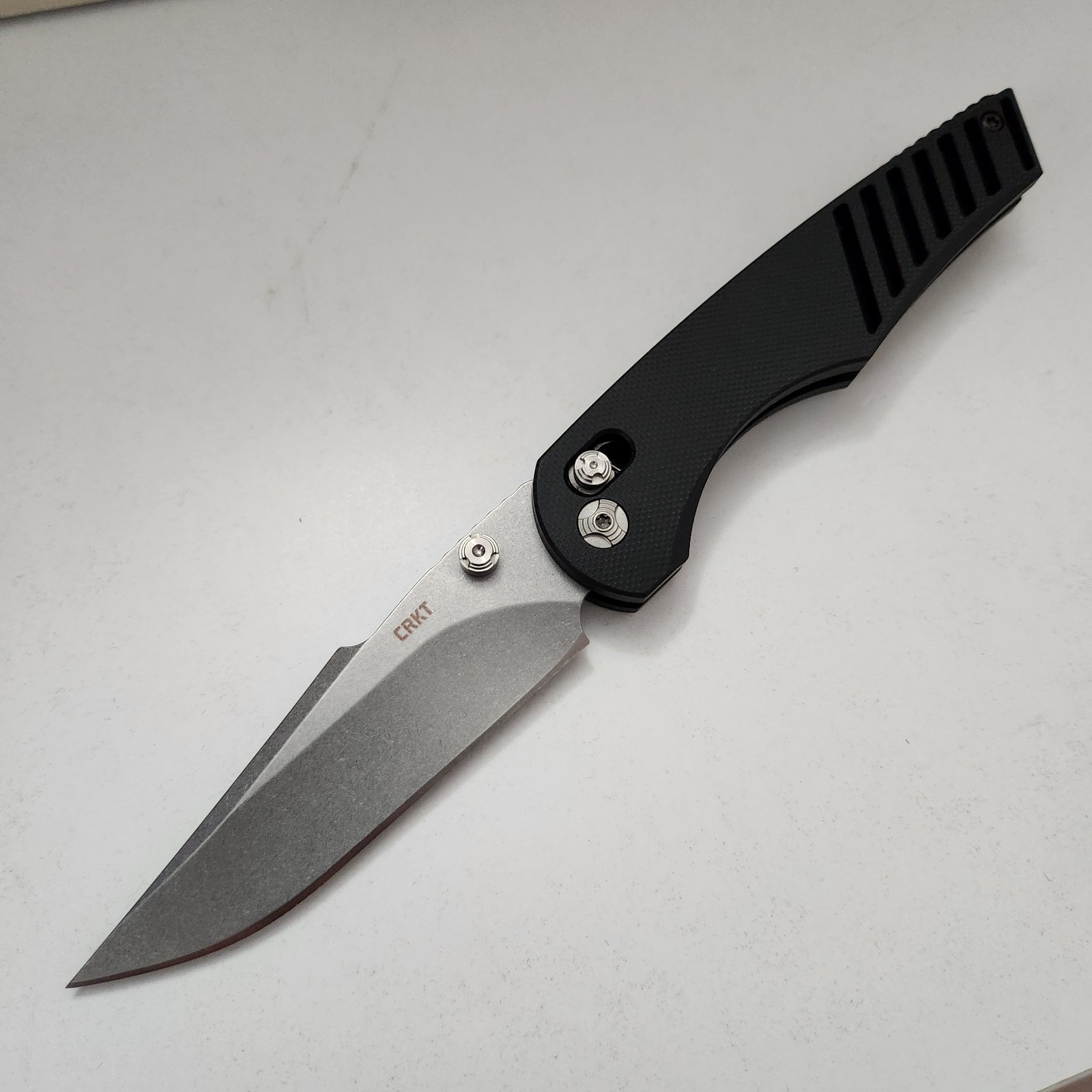 CRKT Definitive Crossbar Lock Folding Pocket Knife Lerch Design 3820 *USA Made*