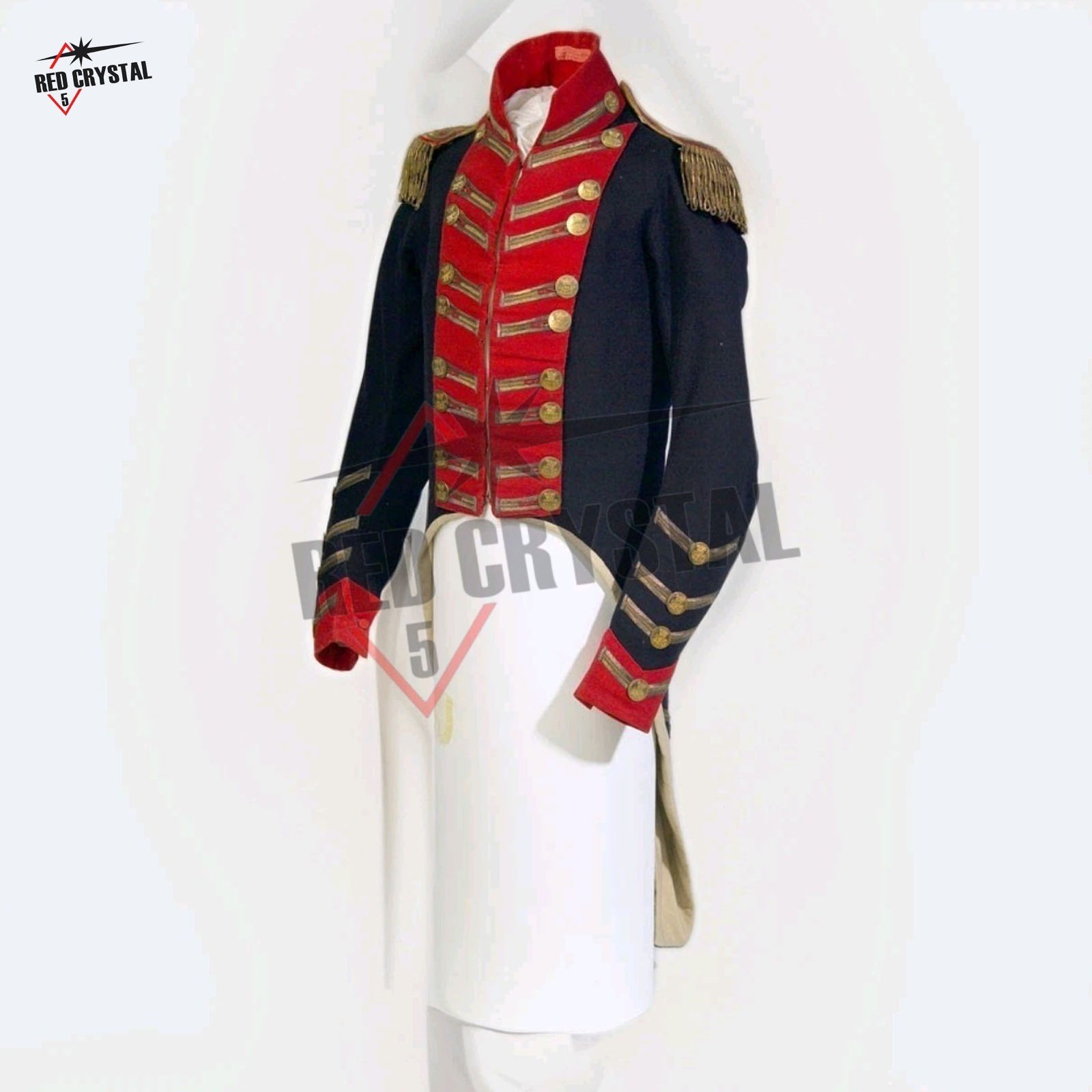 Coatee worn by Captain William Cludde, Royal Regiment of Horse Guards, 1803 (c)