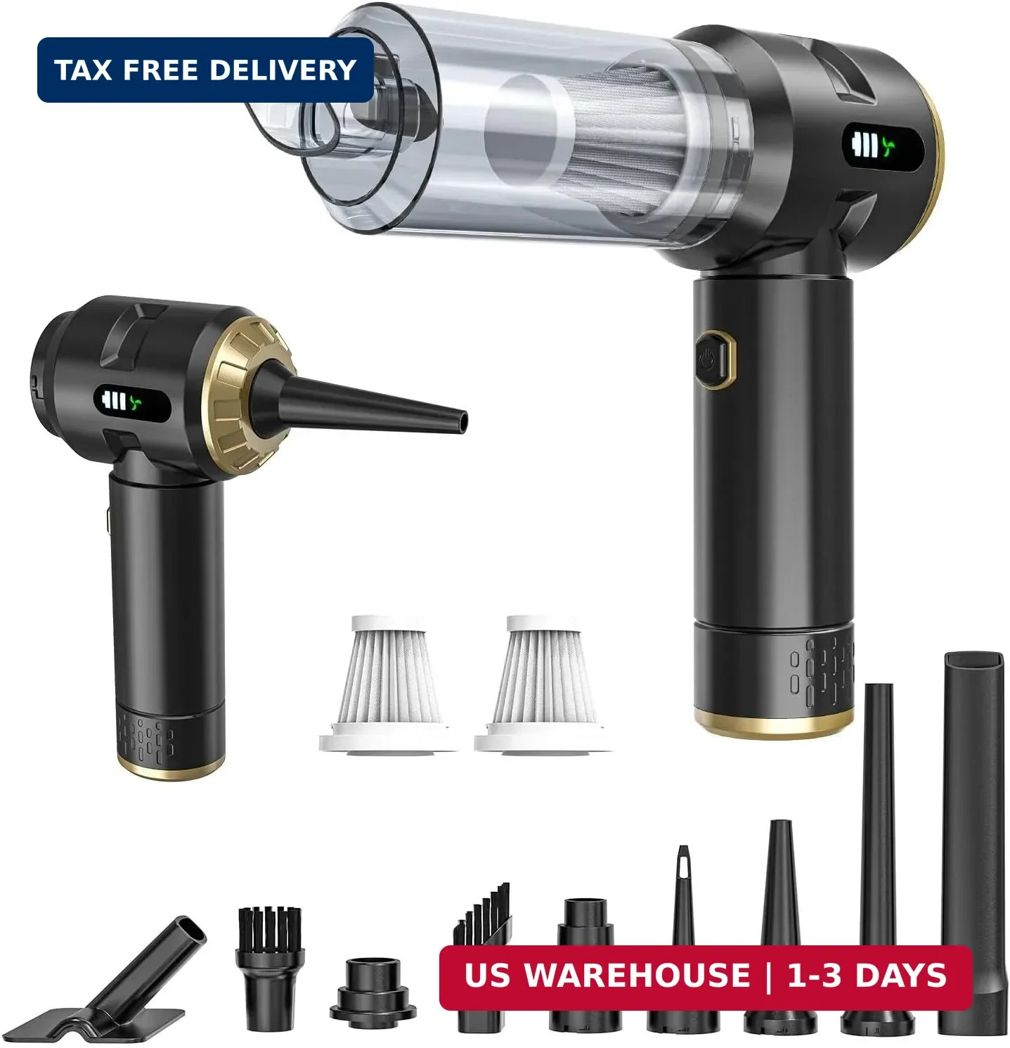 Handheld Vacuum Cleaner,22000PA Powerful Suction Car Mini Vacuum Cleaner