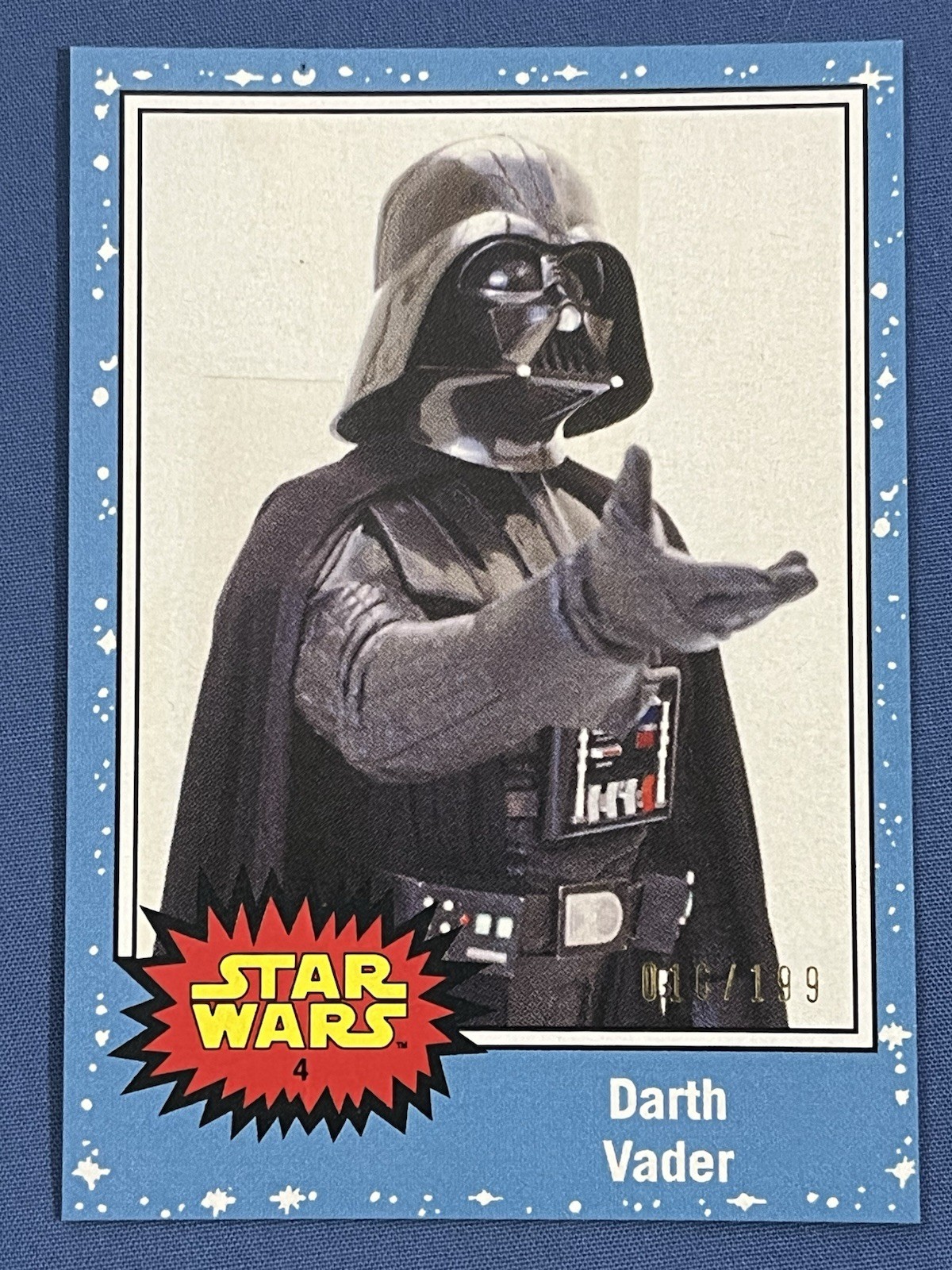 2018 Topps Star Wars San Diego Comic Con Promo /199 DARTH VADER #4