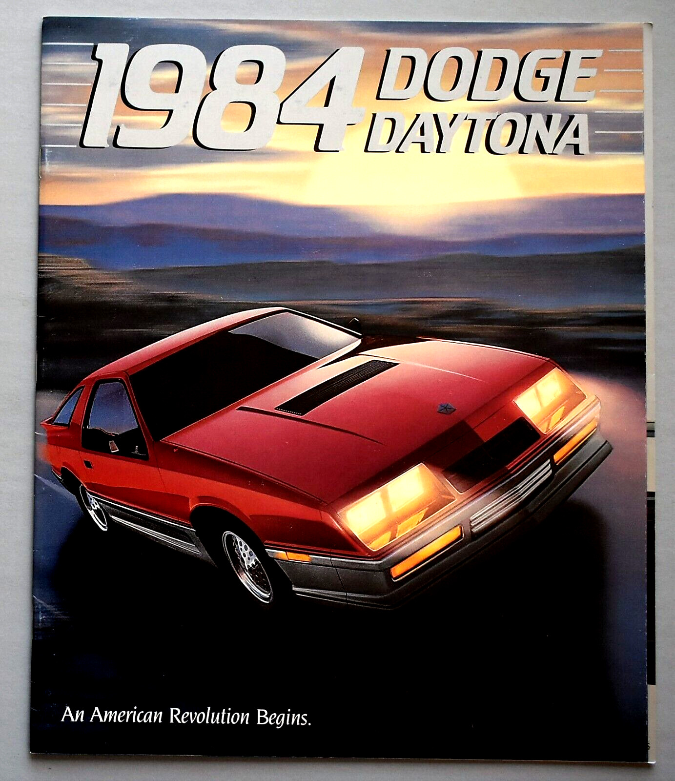 ORIGINAL 1984 DODGE DAYTONA SALES BROCHURE CATALOG ~ 20 PAGES ~ 10