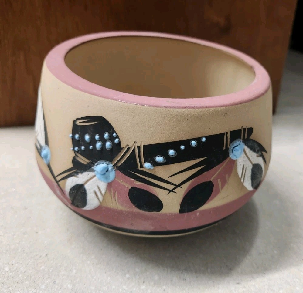 Vintage Betty Selby Bowl - Native American Pottery - Made In 1992 -  #369