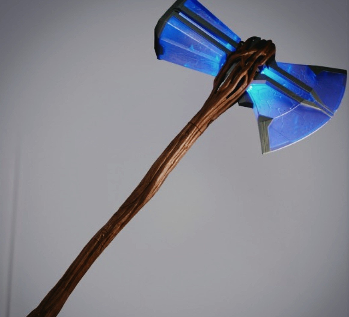 Unopened 2026 Disney D23 Marvel Thor Stormbreaker Axe Replica w/ Light & Sound