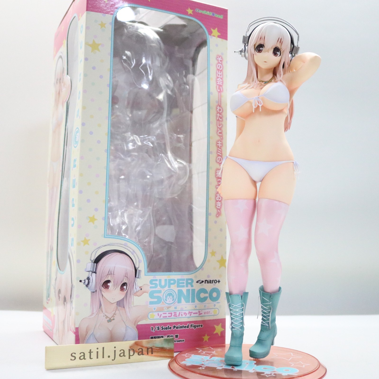 [USED] OrchidSeed Super Sonico SoniComi Package ver. 1/5 Complete Figure