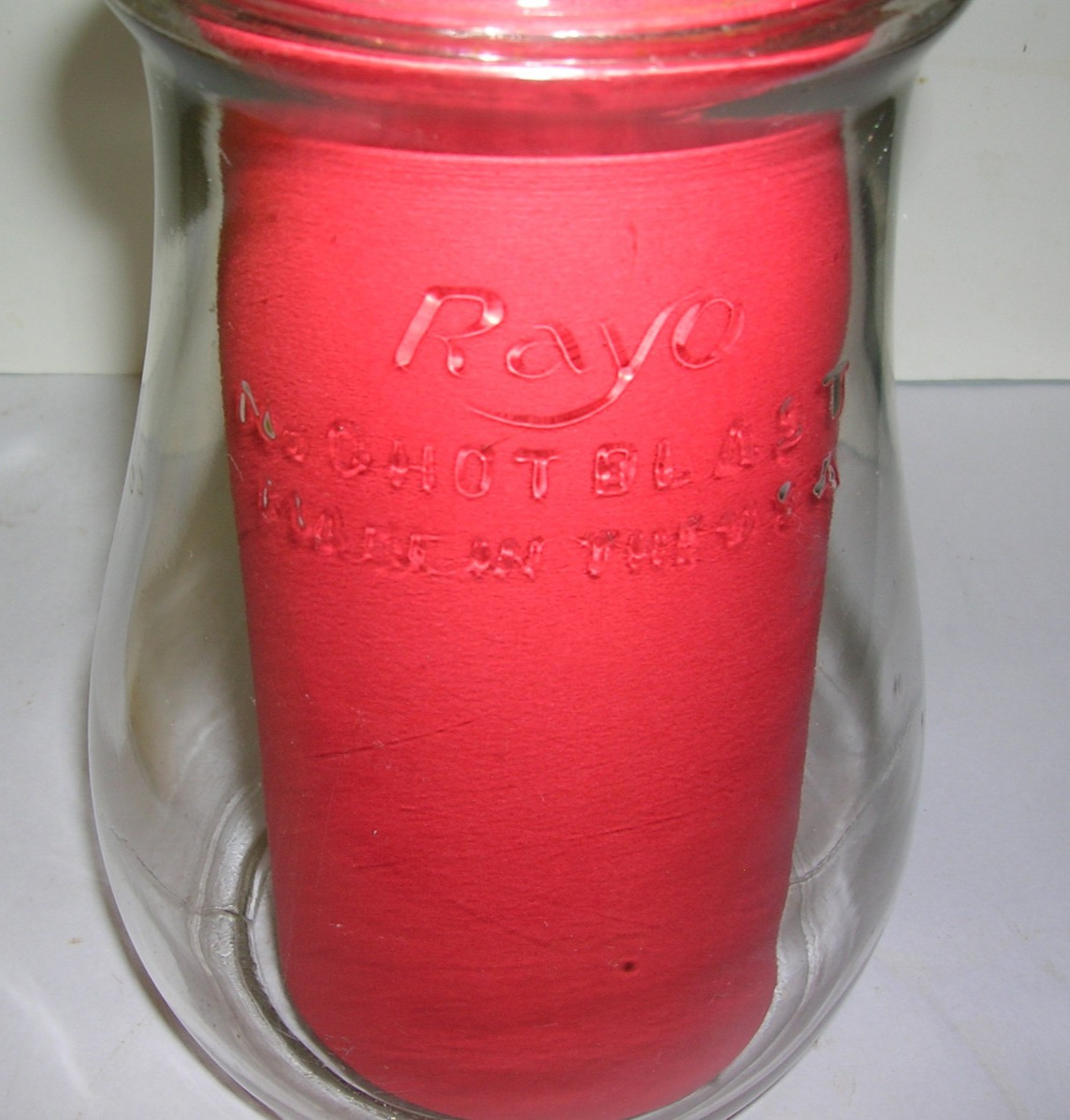 Vintage Rayo No 0 Hot Blast Clear Glass Lantern Globe Replacement Made In USA Vintage Rayo No 0 Hot Blast Clear Glass Lantern Globe Replacement Made In USA