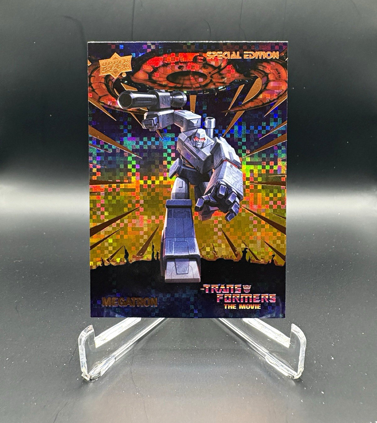 2026 Upper Deck Transformers The Movie Special Edition Megatron Gold Foil 50/86