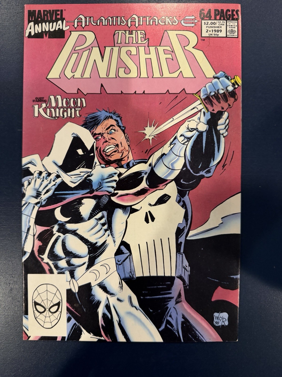The Punisher Annual #2 (Marvel Comics August 1989)