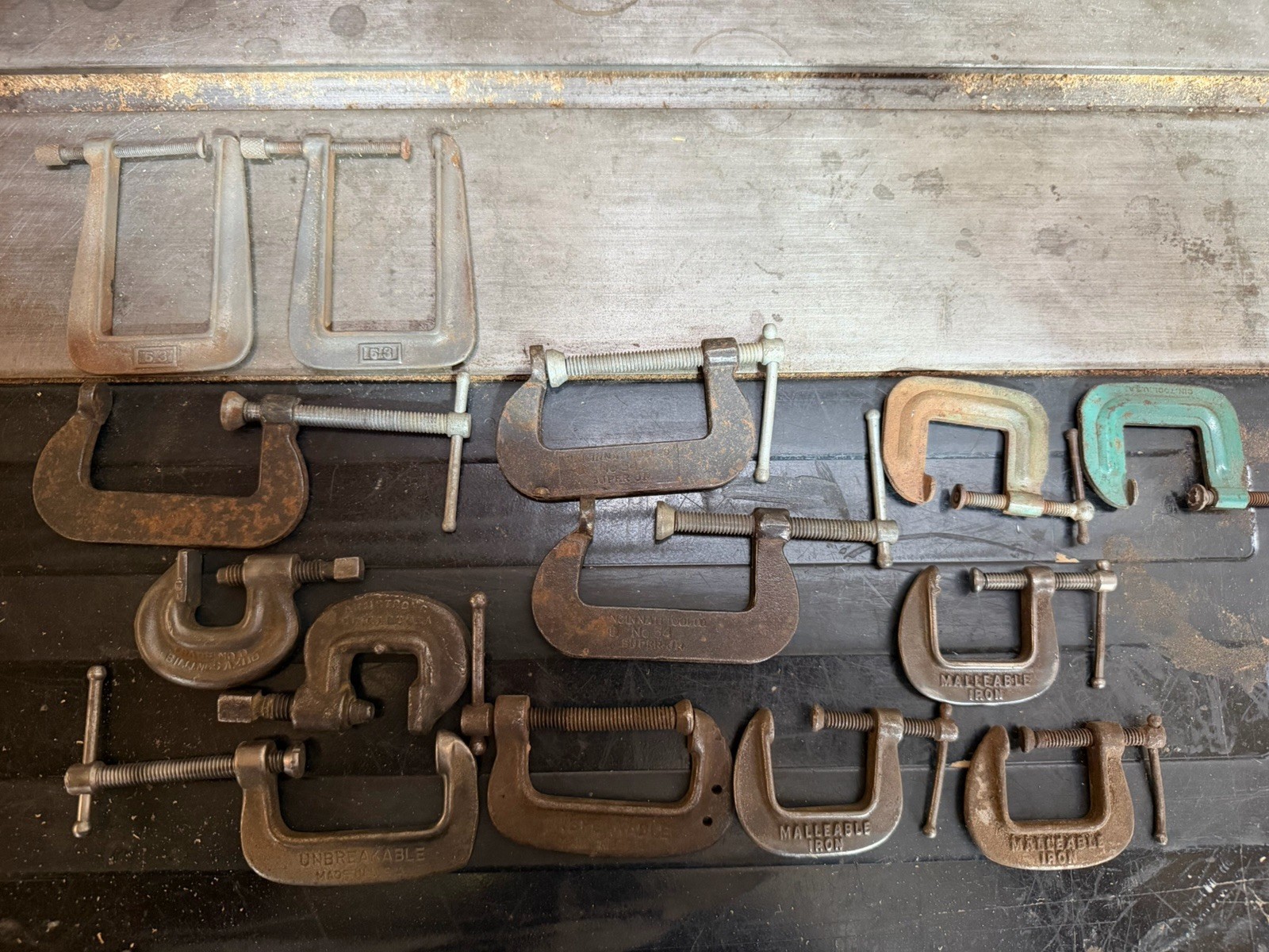 Vintage C Clamp Lot
