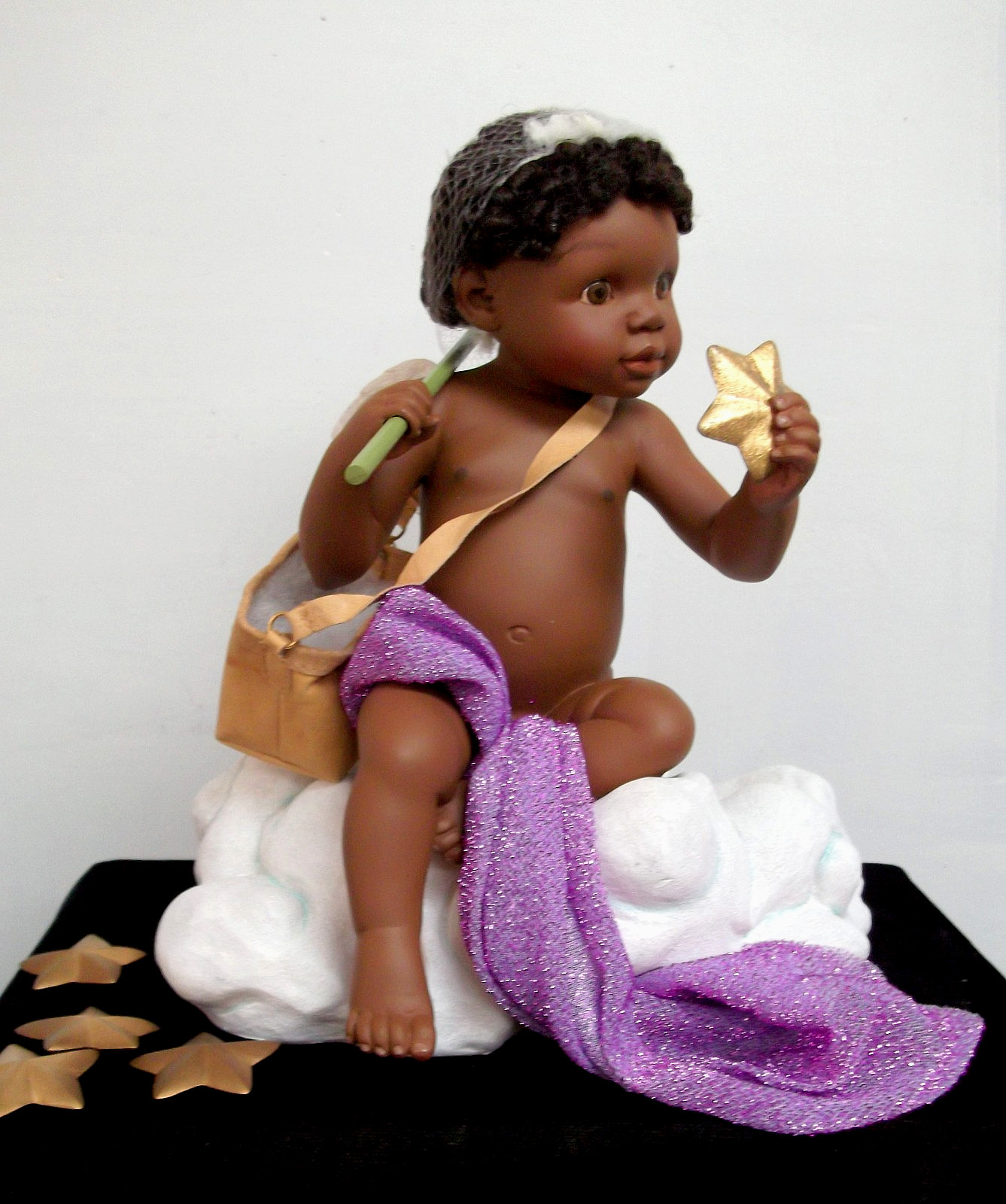 2002 Thomas Blackshear 'Star Catcher' Large Figurine