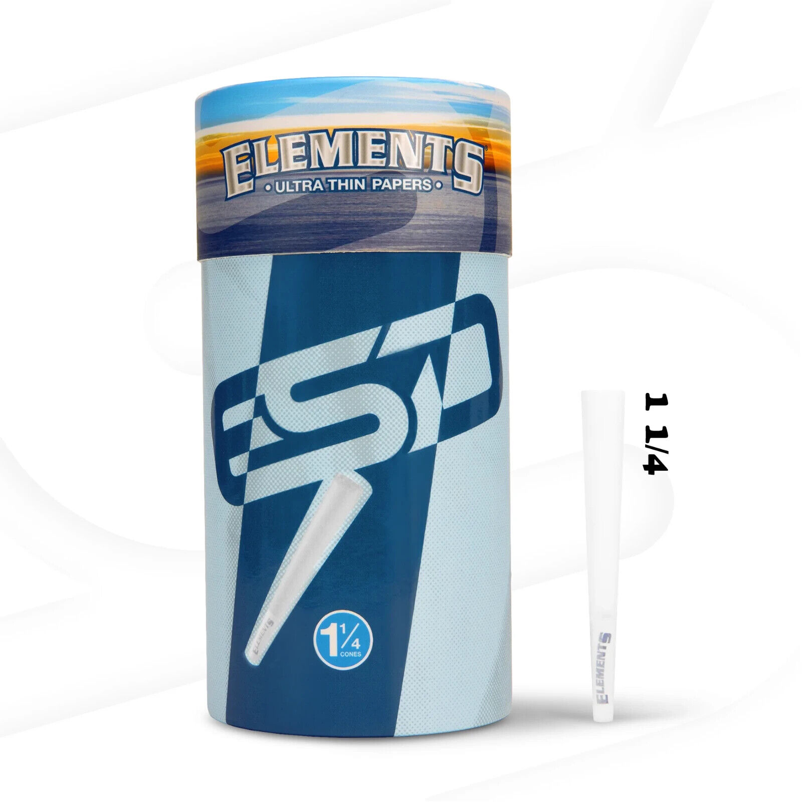 Elements Cones 1 1/4 Pre-Rolled | 100 Pack