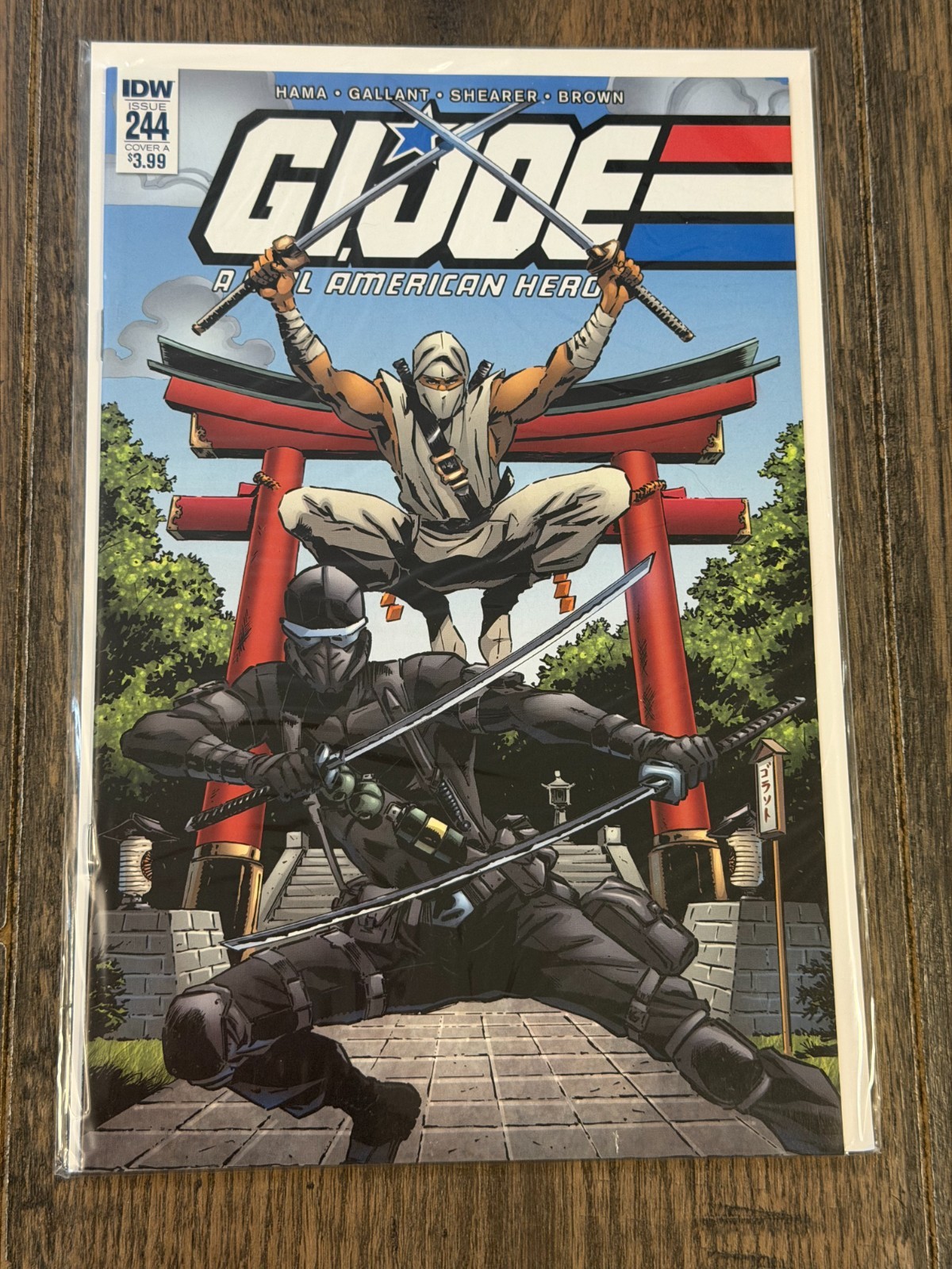 G.i. Joe #244 IDW 2107 1st Dawn Moreno Snake Eyes